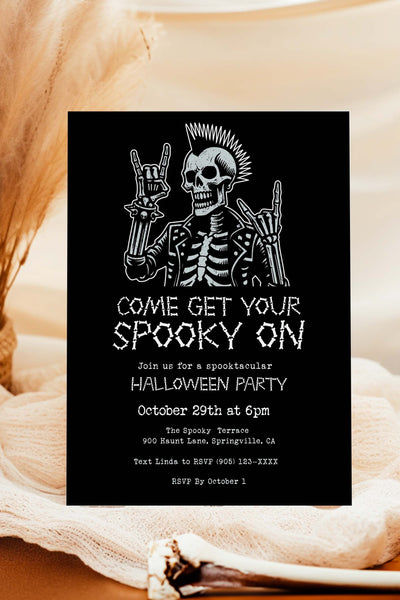 Halloween Party Invitation