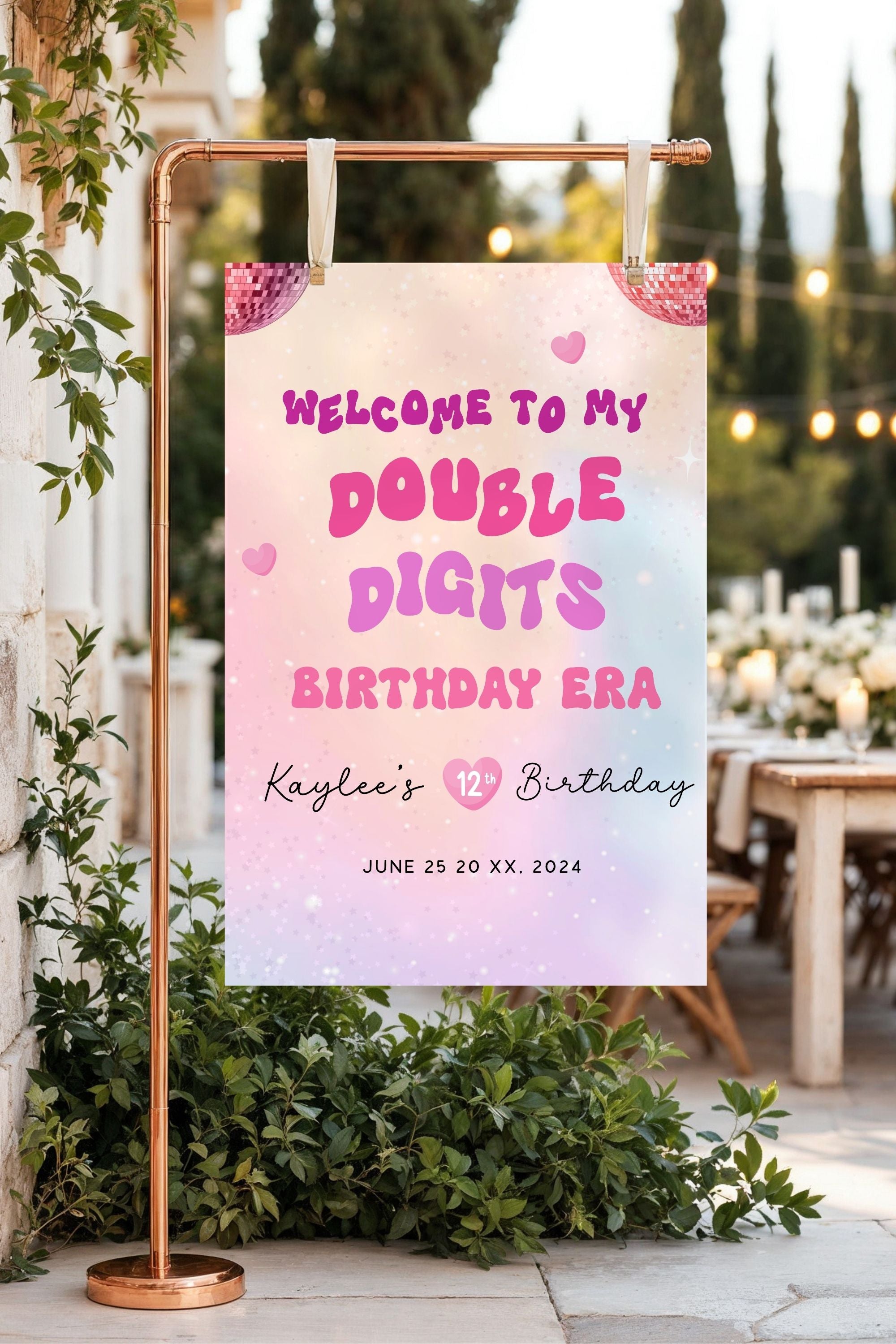 In My Double Digits Era - Welcome Signs – Vowpaperie