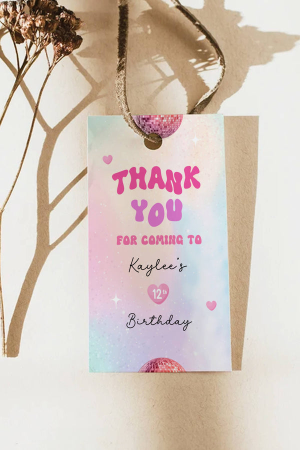 In My Double Digit Birthday Era - Thank You Tag