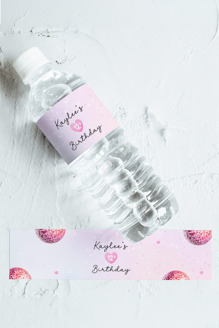 In My Birthday Era Birthday - Waterbottle Label - Vowpaperie