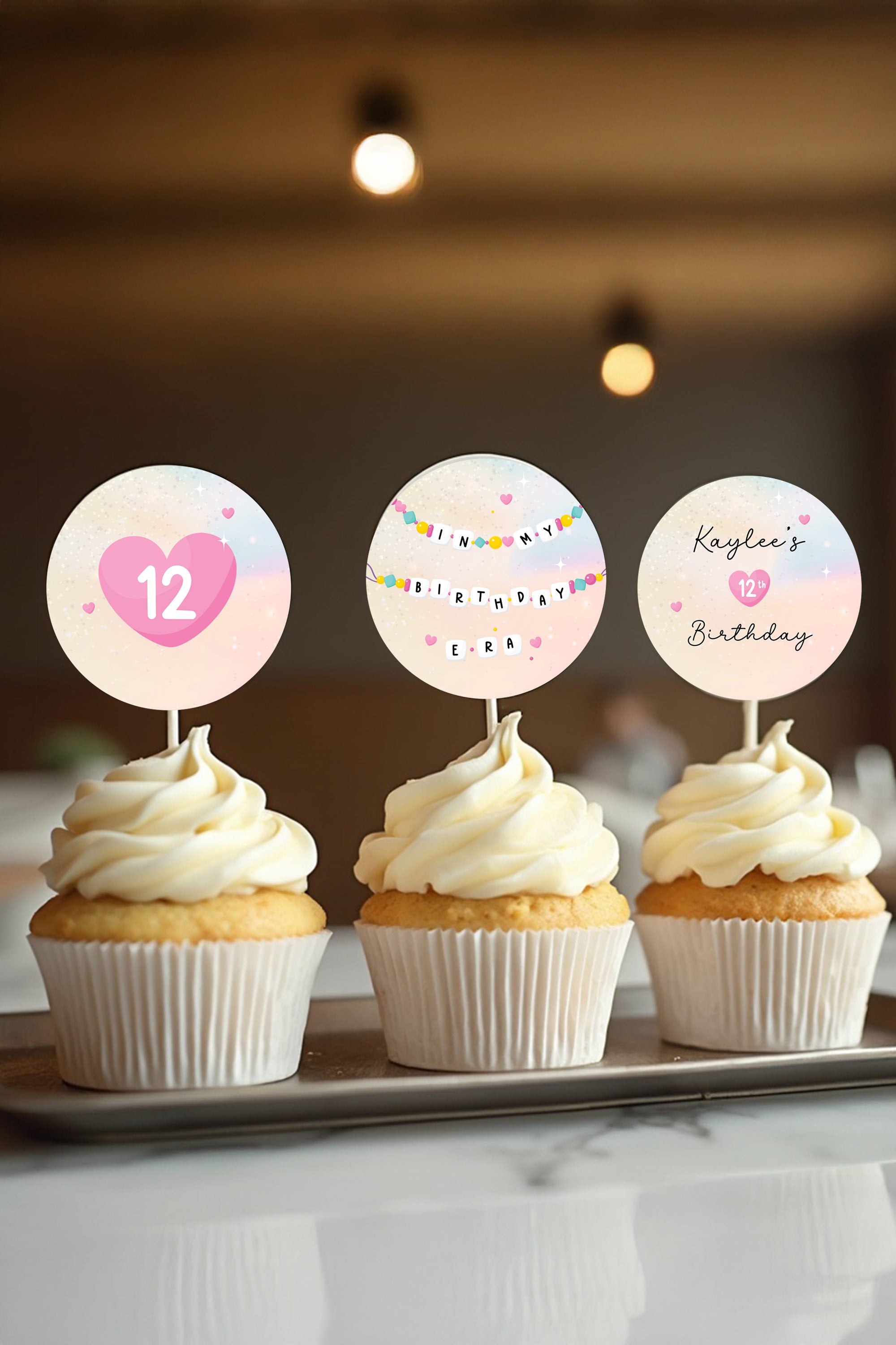 In My Birthday Era Birthday - Cupcake Topper,Swiftie Birthday Decor ...