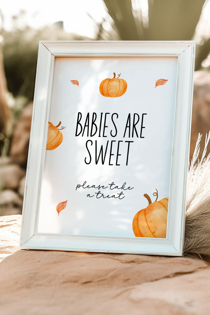 Babies are Sweet - Baby Shower Table sign 