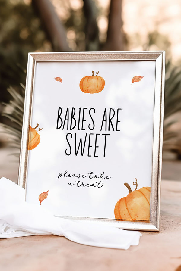 Babies are Sweet - Baby Shower Table sign 