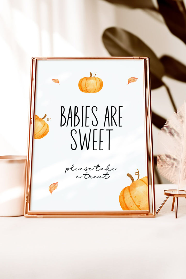 Babies are Sweet - Baby Shower Table sign 