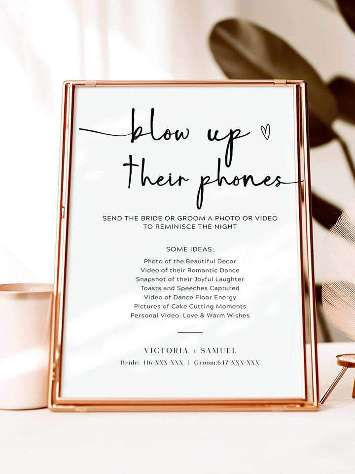 Printable Wedding Signs