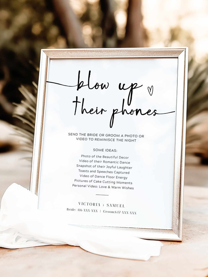 Printable Wedding Signs